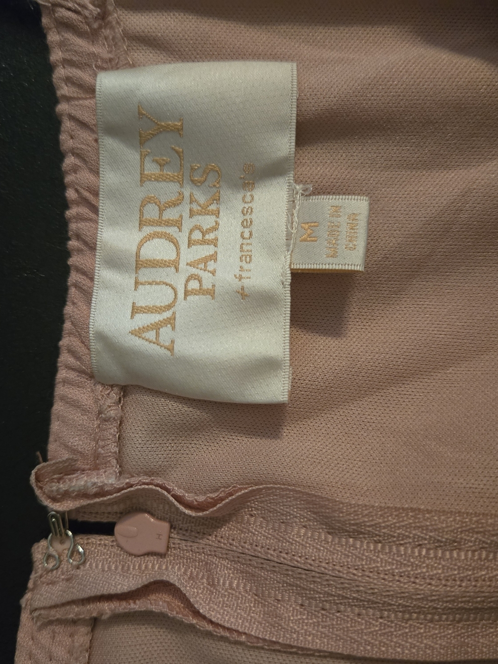 Francesca's Audrey Parks Blush Pink Tiered Ruffle Maxi Dress - Picture 3 of 4